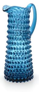 Sklárna Častolovice - Džbán 1,2l - Hobnail - Ananas - modrý kouř