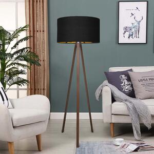 ASIR Stojací lampa AYD-3059 tmavá a černá