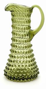Sklárna Častolovice - Džbán 1,5l - Hobnail - Ananas - lesní zelená
