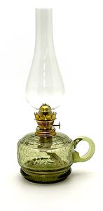 Sklárna Častolovice - Petrolejová lampa Monika - Krakle - lesní zelená