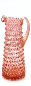 Sklárna Častolovice - Džbán 1,2l - Hobnail - Ananas - měděná