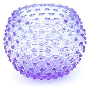 Sklárna Častolovice - Váza 12cm - Hobnail - Ananas - alexandrit
