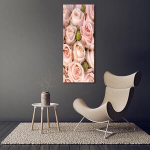 Vertikální Vertikální Foto obraz na plátně do obýváku Kytice růží ocv-61659920