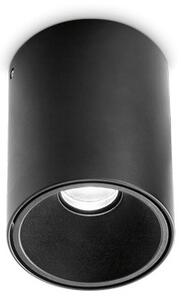 Ideal lux 341798 NITRO ROUND povrchové bodové svítidlo D80mm LED 10W 950/790lm 2700K černá