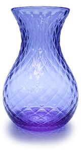 Sklárna Častolovice - Váza 25cm - Káro - alexandrit