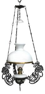 Sklárna Častolovice - Závěsná petrolejová lampa