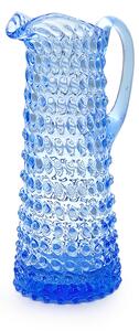 Sklárna Častolovice - Džbán 1,2l - Hobnail - Ananas - světle modrá