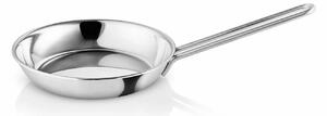 Eva Trio Multi 5-ply nerezová pánev 24 cm, prémiová 5vrstvá indukční pánev na steaky a prudké restování
