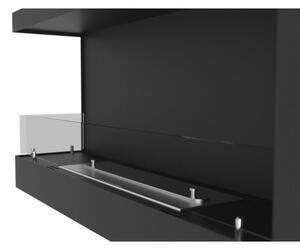 InFire - Rohový BIO krb 45x90 cm 3kW černá