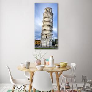 Vertikální Fotoobraz na skle Šikmá věž Piza osv-64412230