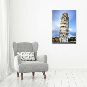 Vertikální Foto obraz na plátně Šikmá věž Piza ocv-64412230