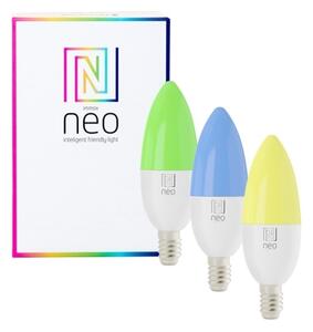 Immax NEO 07716CDO -SADA 3xLED RGB Stmívatelná žárovka E14/6W/230V Wi-Fi Tuya+DO