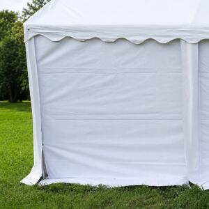 Bočnice 2x2m PVC - Plná barva Červeno-bílá