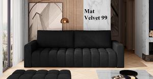 ELTAP Rozkládací pohovka LAZARO Látka čalounění: Mat Velvet 99