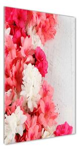Vertikální Fotoobraz na skle Květy na stromě osv-65120570