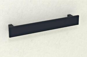 SAPHO PX051 Patron sušák osušky, 45 x 6 cm, černá mat