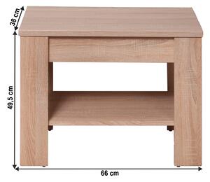 Konferenční stolek v moderním dubovém provedení GRAND typ 18