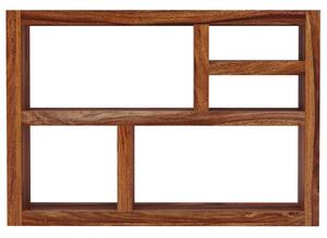 Knihovna Gani 130x90x35 z indického masivu palisandr