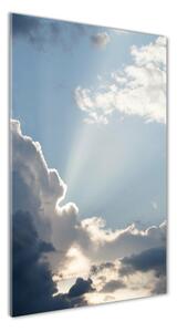 Vertikální Foto obraz skleněný svislý Mraky na nebi osv-66271880