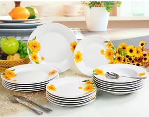 Banquet Porcelánová sada talířů SUNNY 18 ks