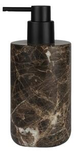 Hnědý mramorový dávkovač mýdla 200 ml Marble – Mette Ditmer Denmark