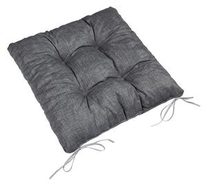 Bellatex Sedák LADA prošívaný 40x40 cm Grafitová