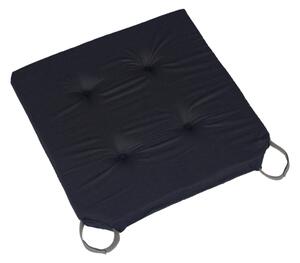 Bellatex Sedák hladký Ulla 40x40 cm Černá