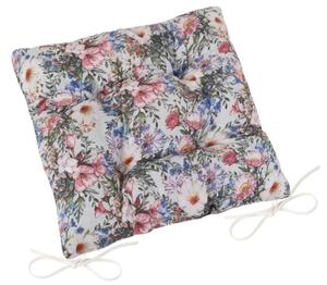 Bellatex Sedák EMA prošívaný 40x40 cm Svlačec Modrá,Růžová