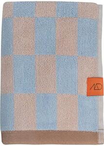 Modro-růžové ručníky z bio bavlny v sadě 2 ks 40x55 cm Retro – Mette Ditmer Denmark