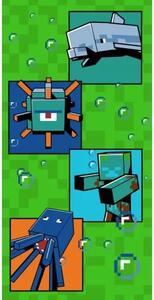 Carbotex Osuška Minecraft Fight and Survive 70x140 cm