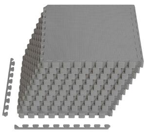 Rohož pod bazén 40 ks Šedá 14,4 m² EVA pěna