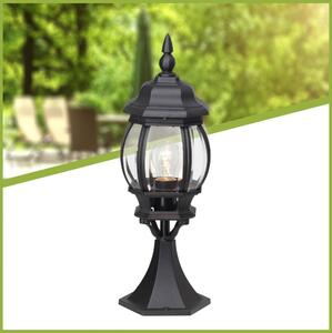 Brilliant - Venkovní lampa ISTRIA 1xE27/60W/230V 50 cm IP23 černá