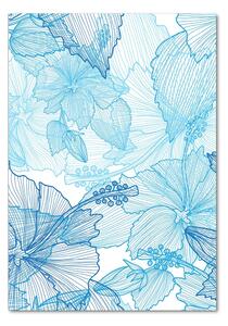 Vertikální Foto obraz skleněný svislý Havajské květiny osv-67130286