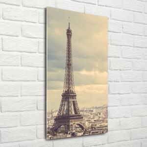 Vertikální Fotoobraz na skle Eiffelová věž Paříž osv-67211214