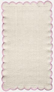 Diamond Carpets India, Ručně vázaný kusový koberec Bonnie SM 14 Silver, 120x170, růžová, chodba / předsíň