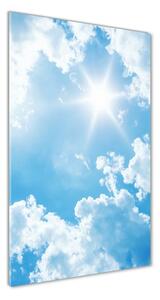 Vertikální Foto obraz skleněný svislý Mraky na nebi osv-67625957