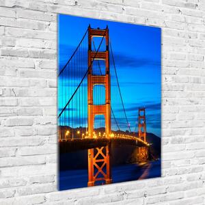 Vertikální Fotoobraz na skle Most San Francisco osv-67938489