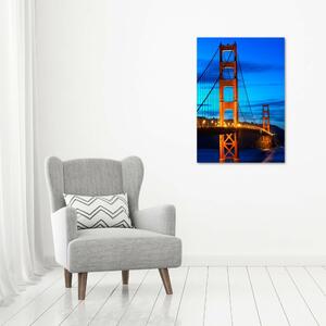 Vertikální Foto obraz na plátně Most San Francisco ocv-67938489
