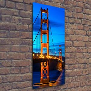 Vertikální Fotoobraz na skle Most San Francisco osv-67938489