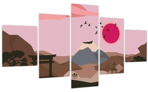 Obraz - Japonsko N⁰2 (125x70 cm)