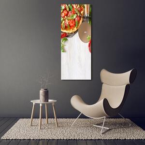Vertikální Fotoobraz skleněný na stěnu do obýváku Pizza osv-68071696