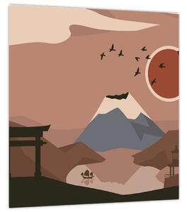 Obraz - Japonsko N⁰1 (30x30 cm)