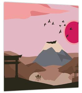 Obraz - Japonsko N⁰2 (30x30 cm)