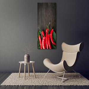 Vertikální Foto obraz na plátně Chilli papričky ocv-68584062