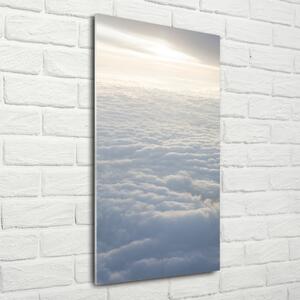 Vertikální Foto obraz skleněný svislý Let nad mraky osv-68449897
