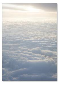 Vertikální Foto obraz skleněný svislý Let nad mraky osv-68449897