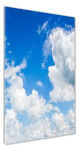 Vertikální Foto obraz skleněný svislý Mraky na nebi osv-68627282