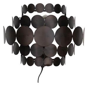 NÁSTĚNNÁ LAMPA KAKI ČERNÁ