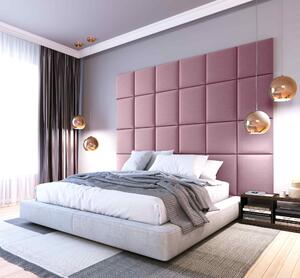 ELTAP Čalouněný panel SET QUADRATTA 240x180 růžový