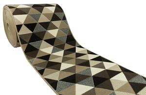 Balta Běhoun Luna 503430/67911 trojúhelníky hnědý Šíře: 70 cm
